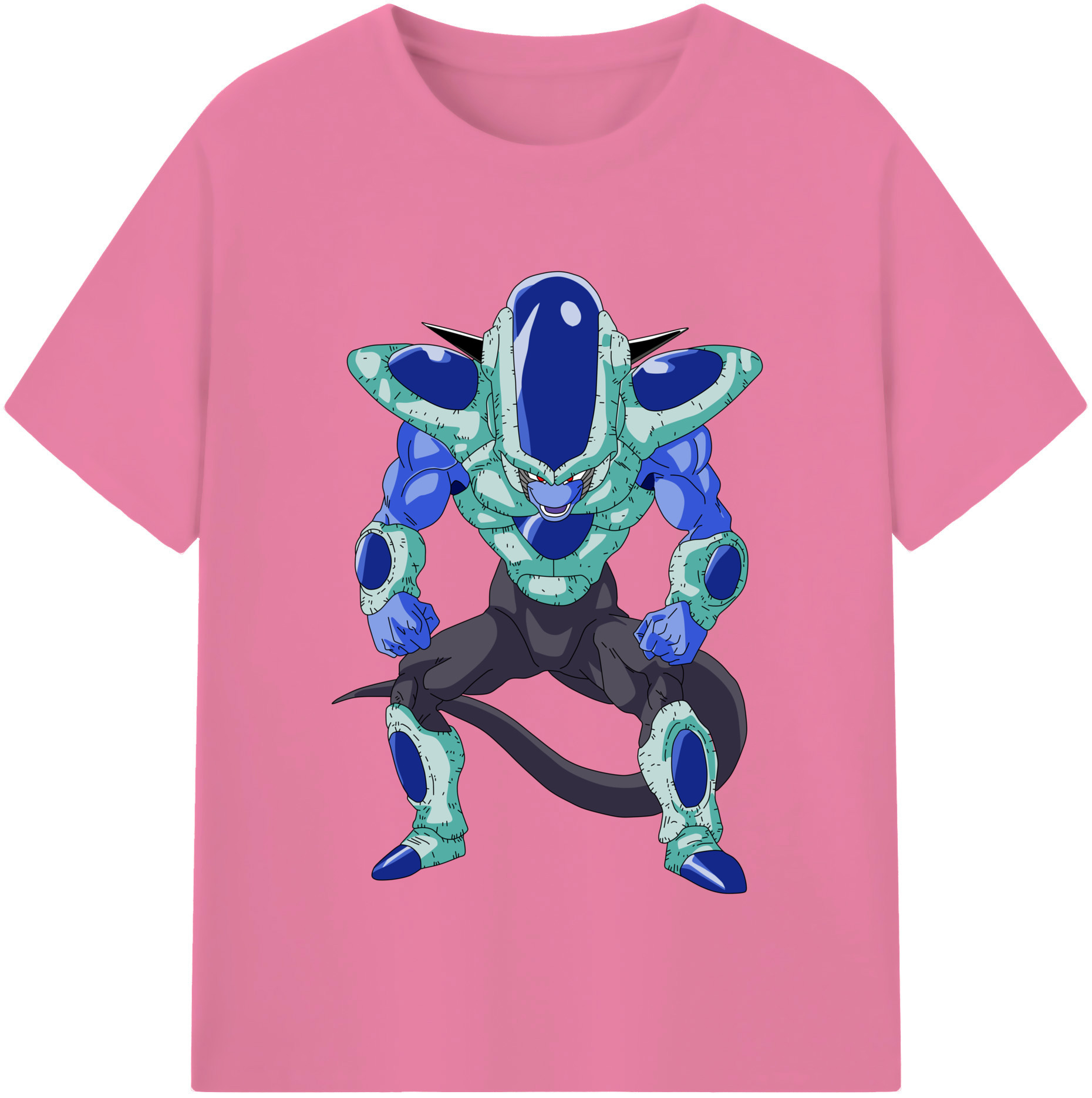 （画像用） ドラゴンボール フリーザ DRAGON BALL Frieza 綿100％半袖Tシャツ（フロントプリント）